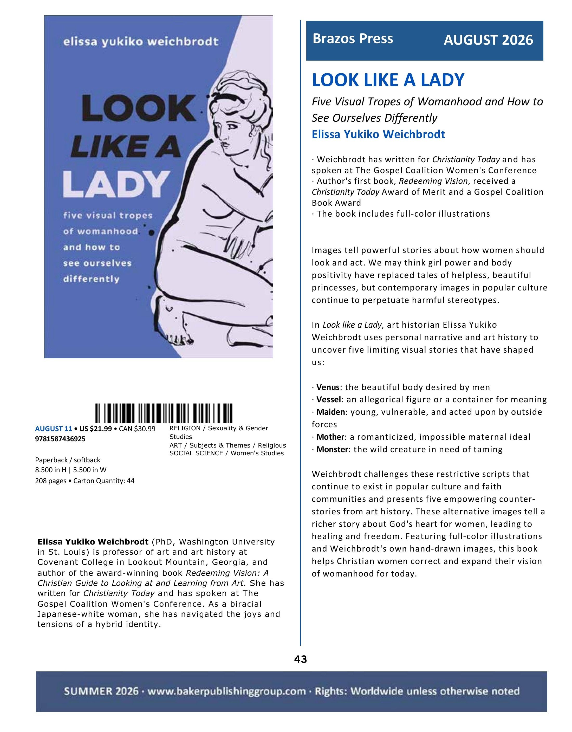 Baker Publishing Group Summer Nonfiction Catalog Weekly Ad May 1 - August 31, 2026