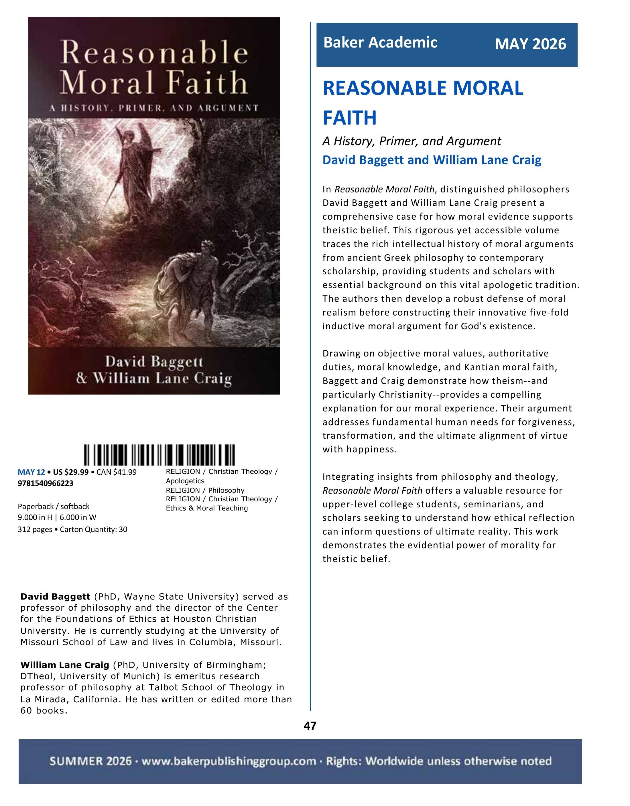 Baker Publishing Group Summer Nonfiction Catalog Weekly Ad May 1 - August 31, 2026