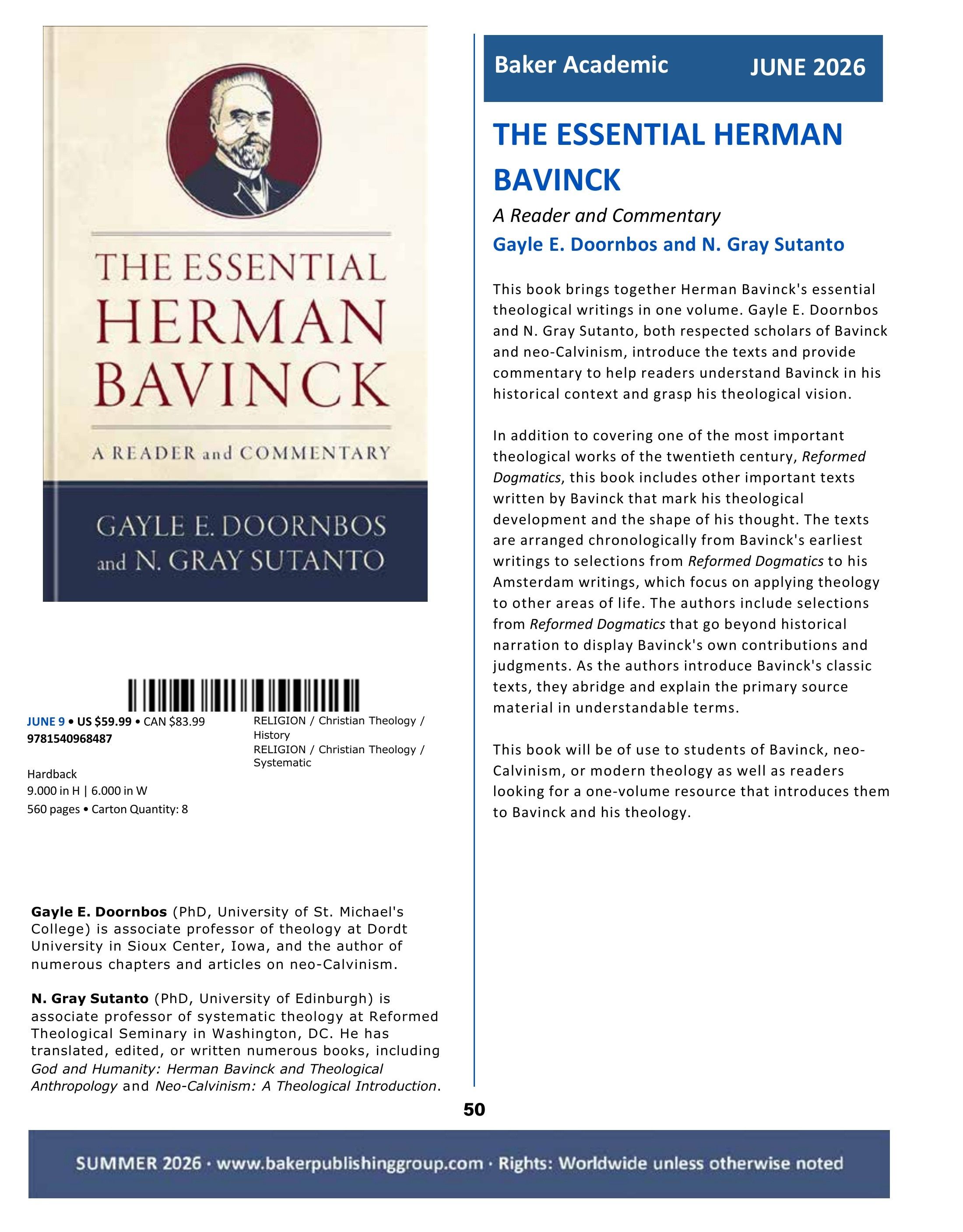 Baker Publishing Group Summer Nonfiction Catalog Weekly Ad May 1 - August 31, 2026