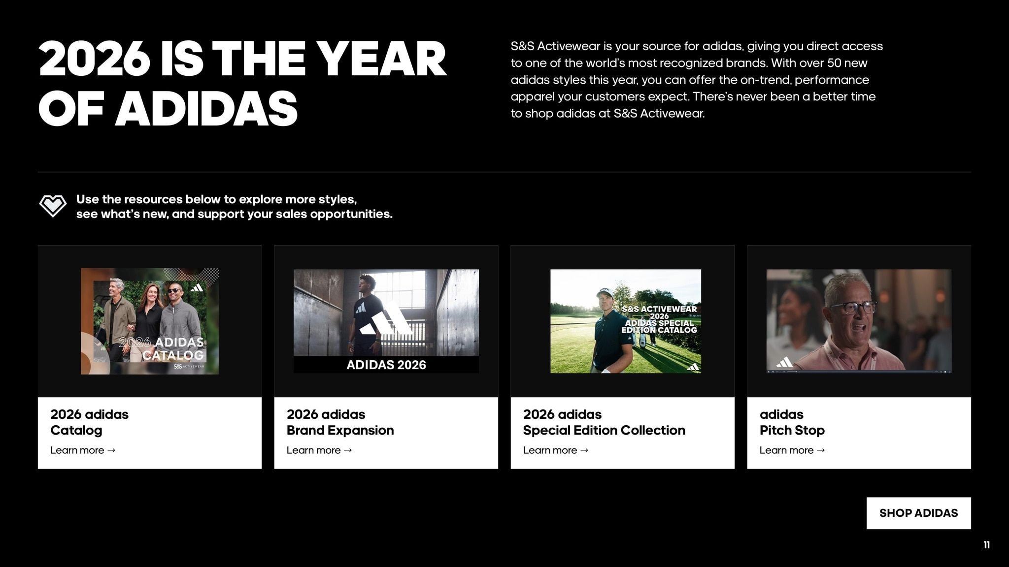 S&S Activewear adidas Sales Playbook 2026 Weekly Ad June 17, 2026 - June 22, 2027