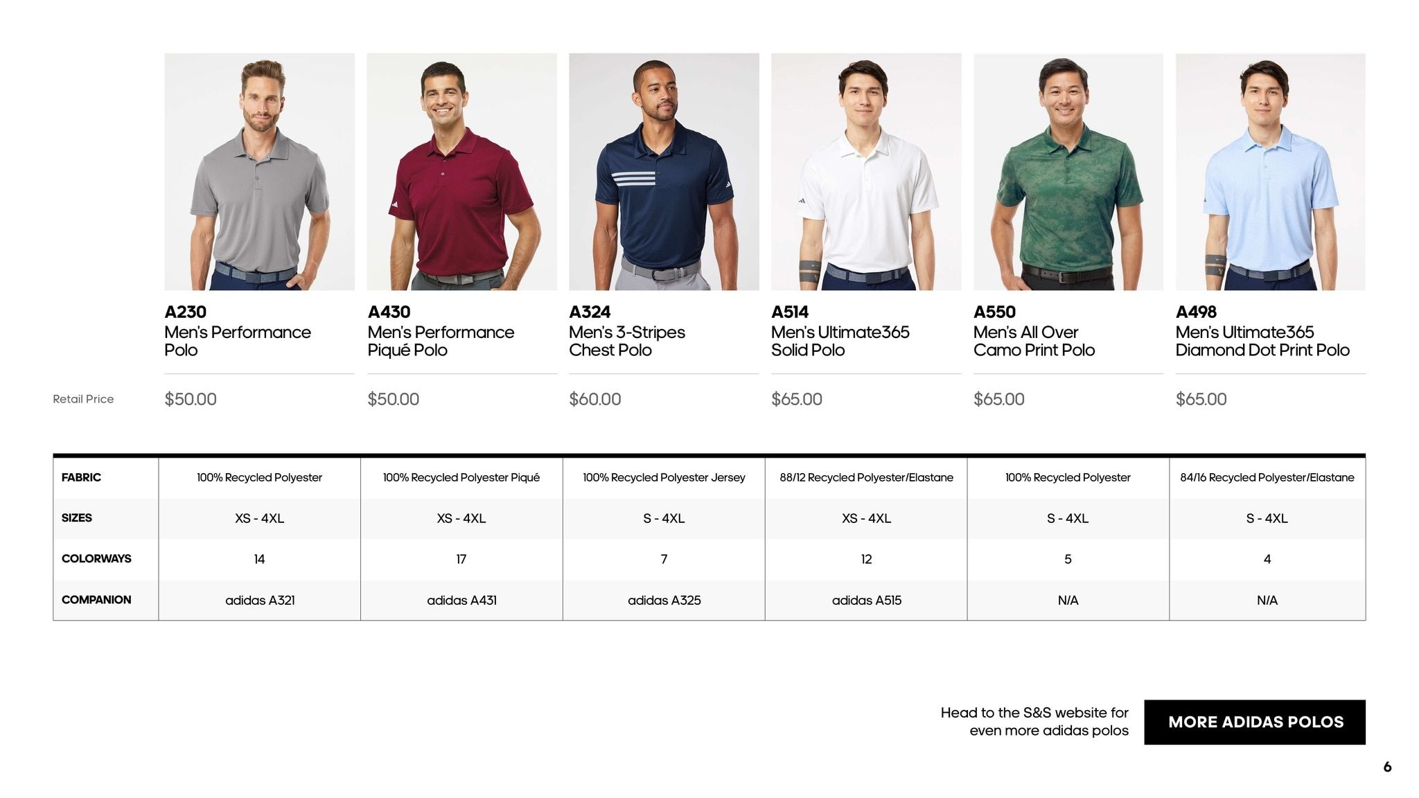 S&S Activewear adidas Sales Playbook 2026 Weekly Ad June 17, 2026 - June 22, 2027