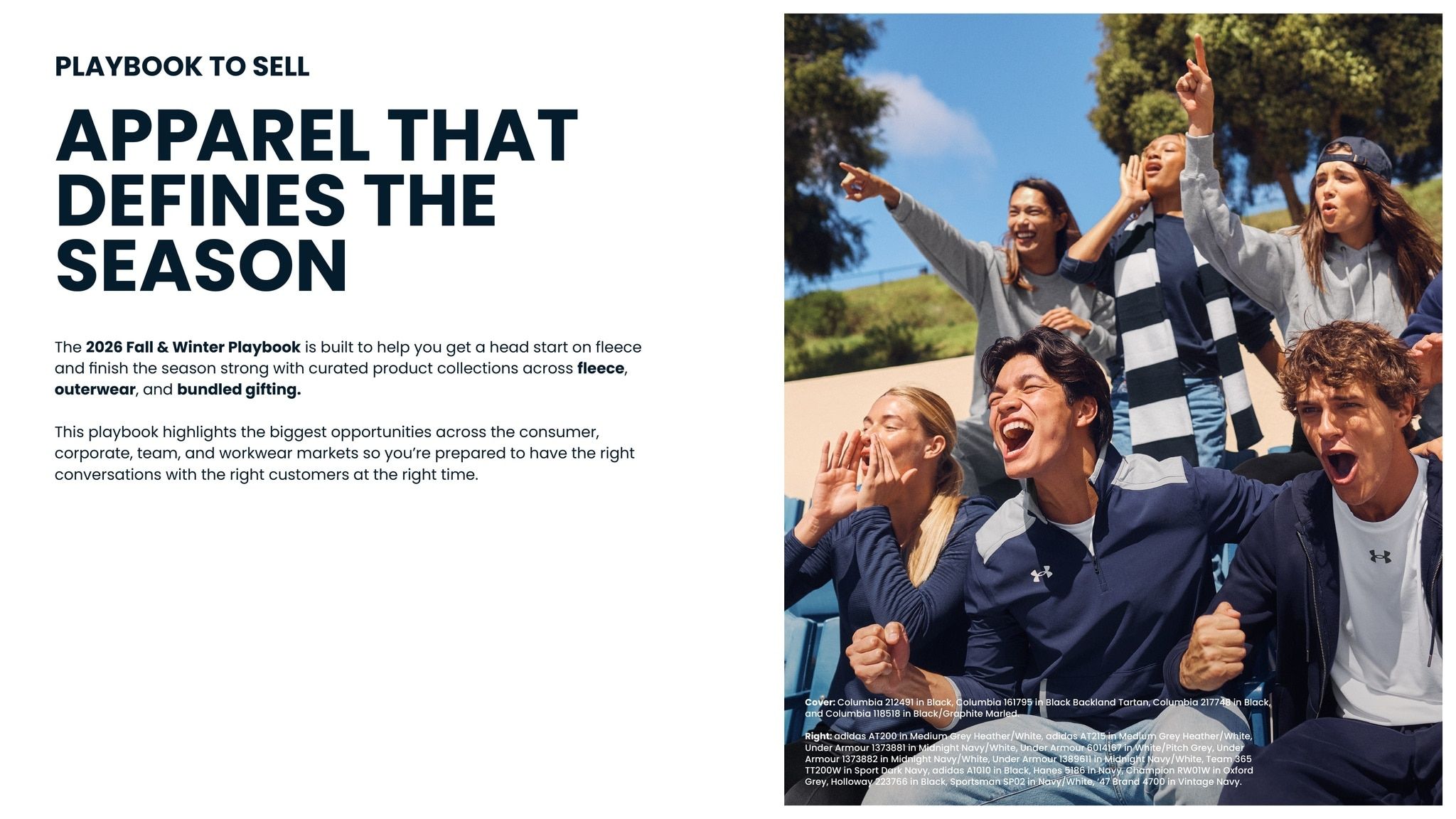 S&S Activewear Fall & Winter Playbook 2026 Weekly Ad July 10, 2026 - August 13, 2027