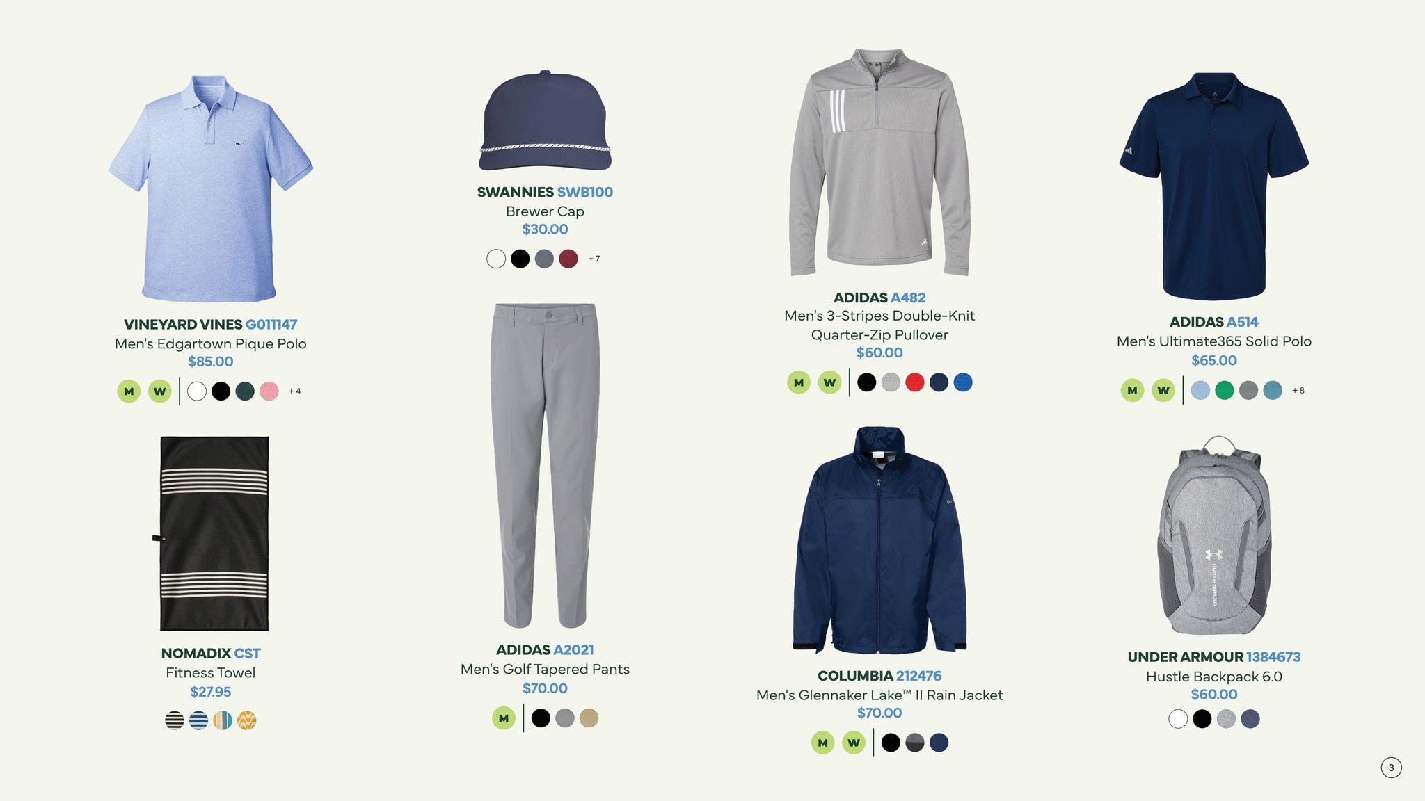 S&S Activewear Golf Lookbook 2026 Weekly Ad April 16, 2026 - April 16, 2027