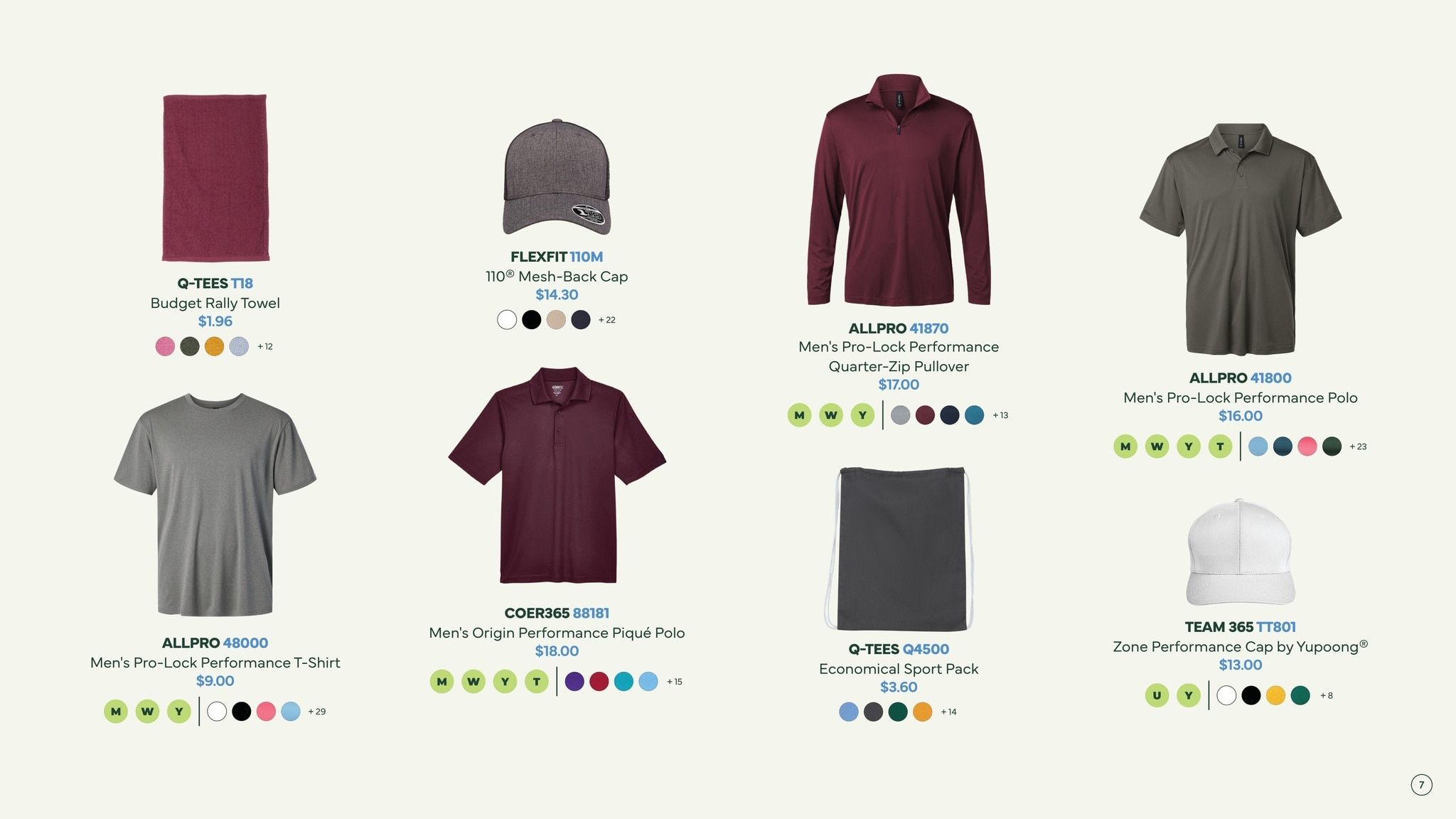 S&S Activewear Golf Lookbook 2026 Weekly Ad April 16, 2026 - April 16, 2027