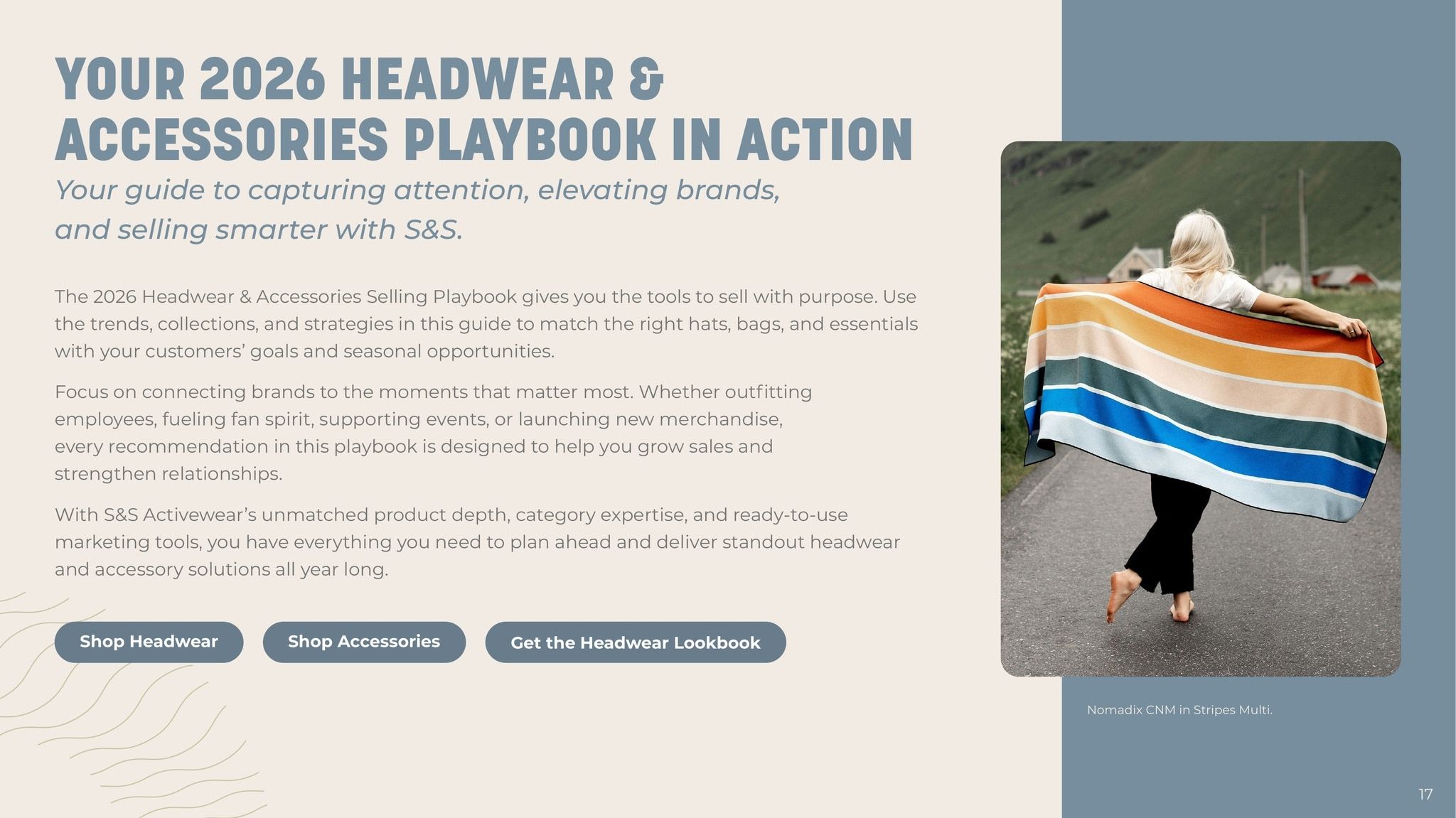 S&S Activewear Headwear & Accessories Playbook 2026 Weekly Ad February 16, 2026 - February 16, 2027