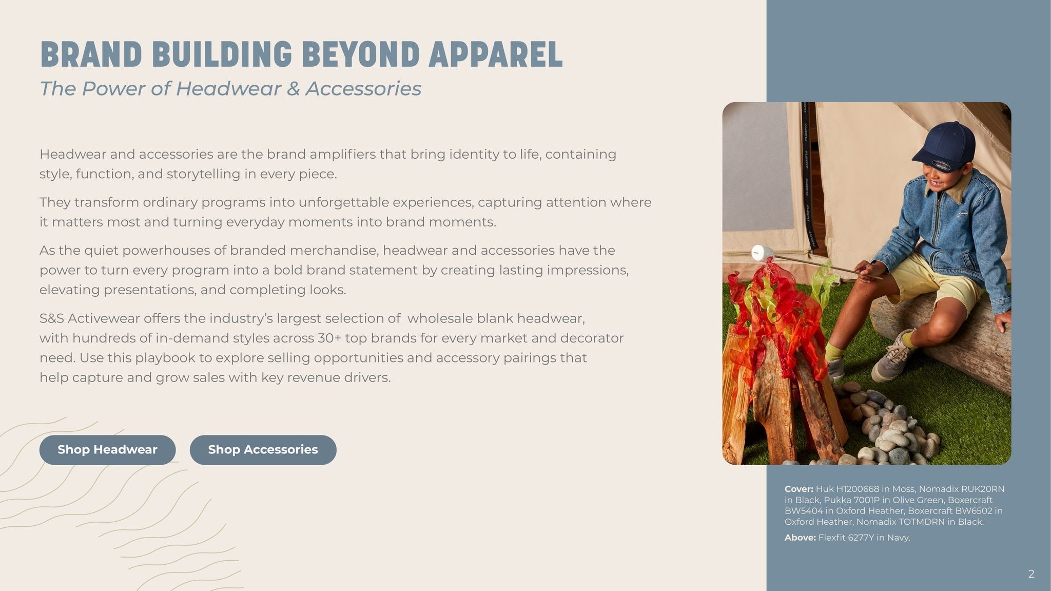 S&S Activewear Headwear & Accessories Playbook 2026 Weekly Ad February 16, 2026 - February 16, 2027