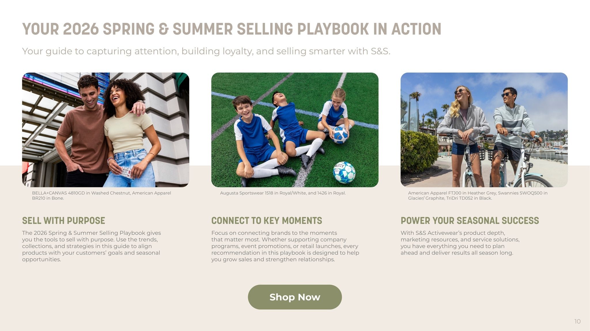 S&S Activewear Spring & Summer Playbook 2026 Weekly Ad February 13, 2026 - March 13, 2027
