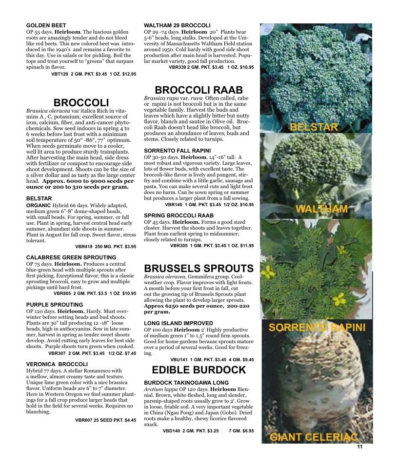 Nichols Garden Nursery Seed Catalog Weekly Ad January 1 - December 31, 2026