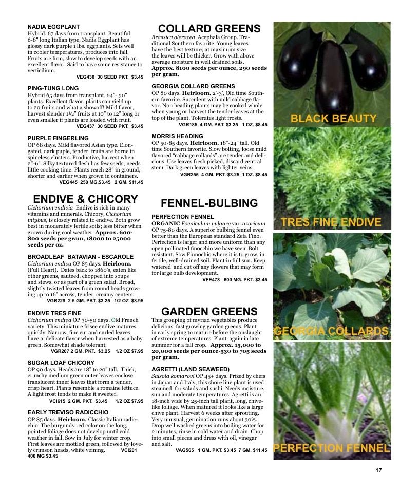 Nichols Garden Nursery Seed Catalog Weekly Ad January 1 - December 31, 2026