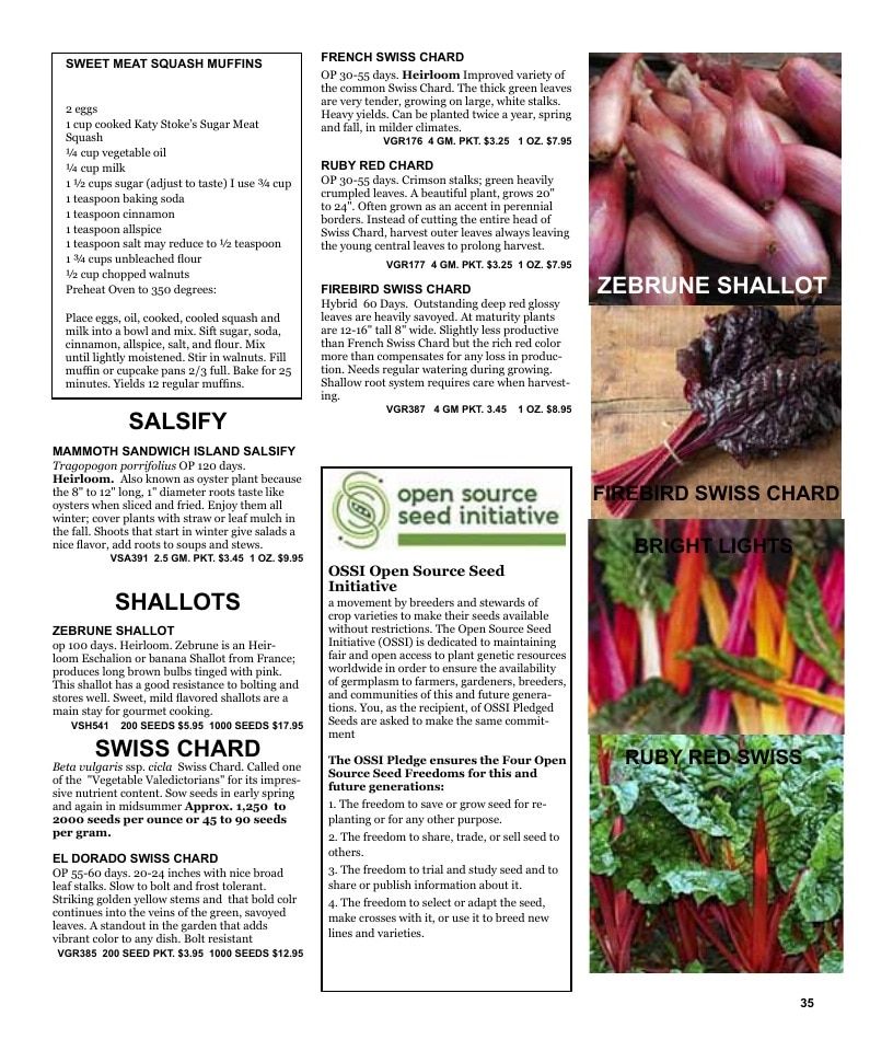 Nichols Garden Nursery Seed Catalog Weekly Ad January 1 - December 31, 2026