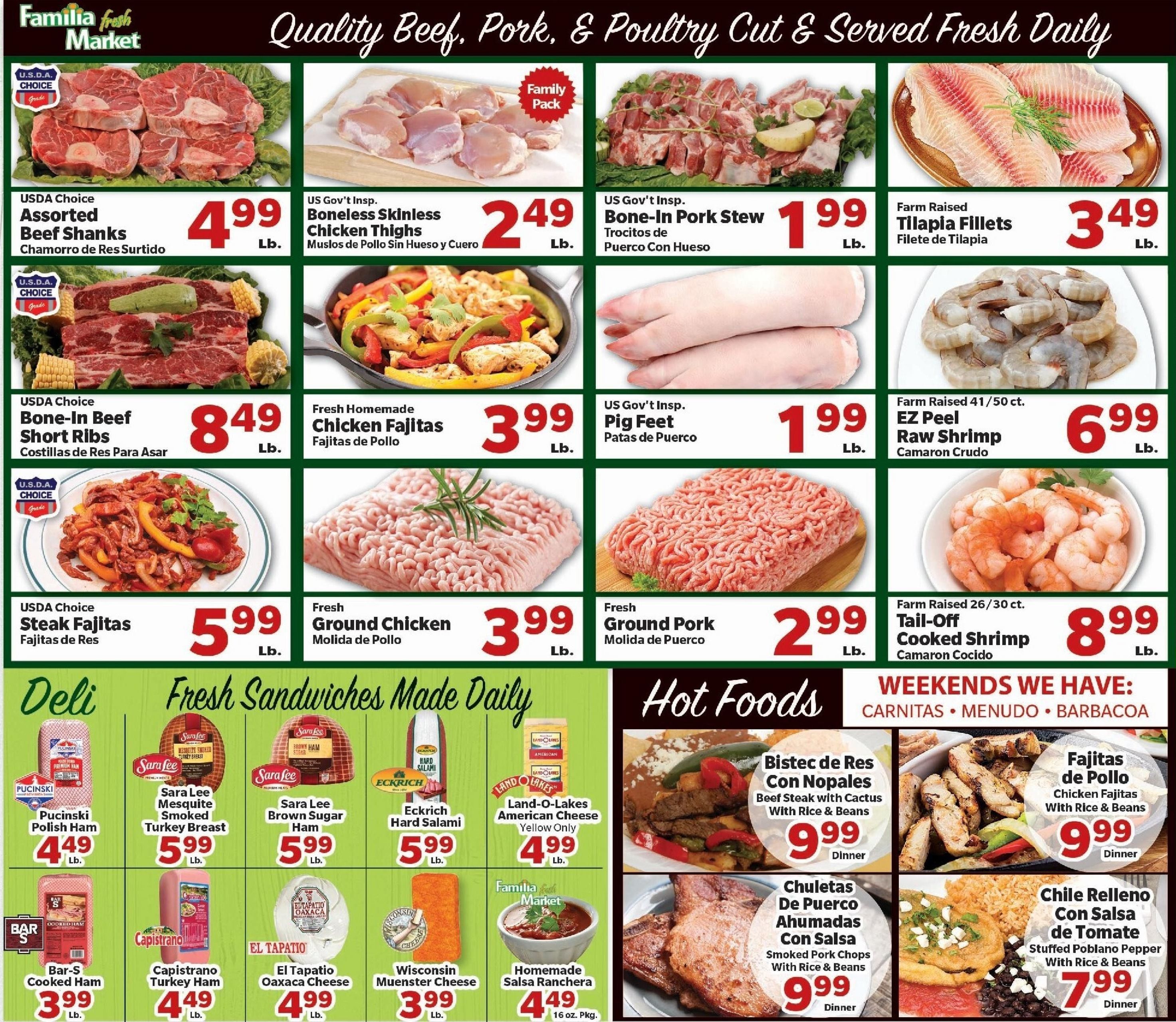 Familia Fresh Market (Hines–Bridgeview Area, IL) Weekly Ad August 19 - 25, 2026