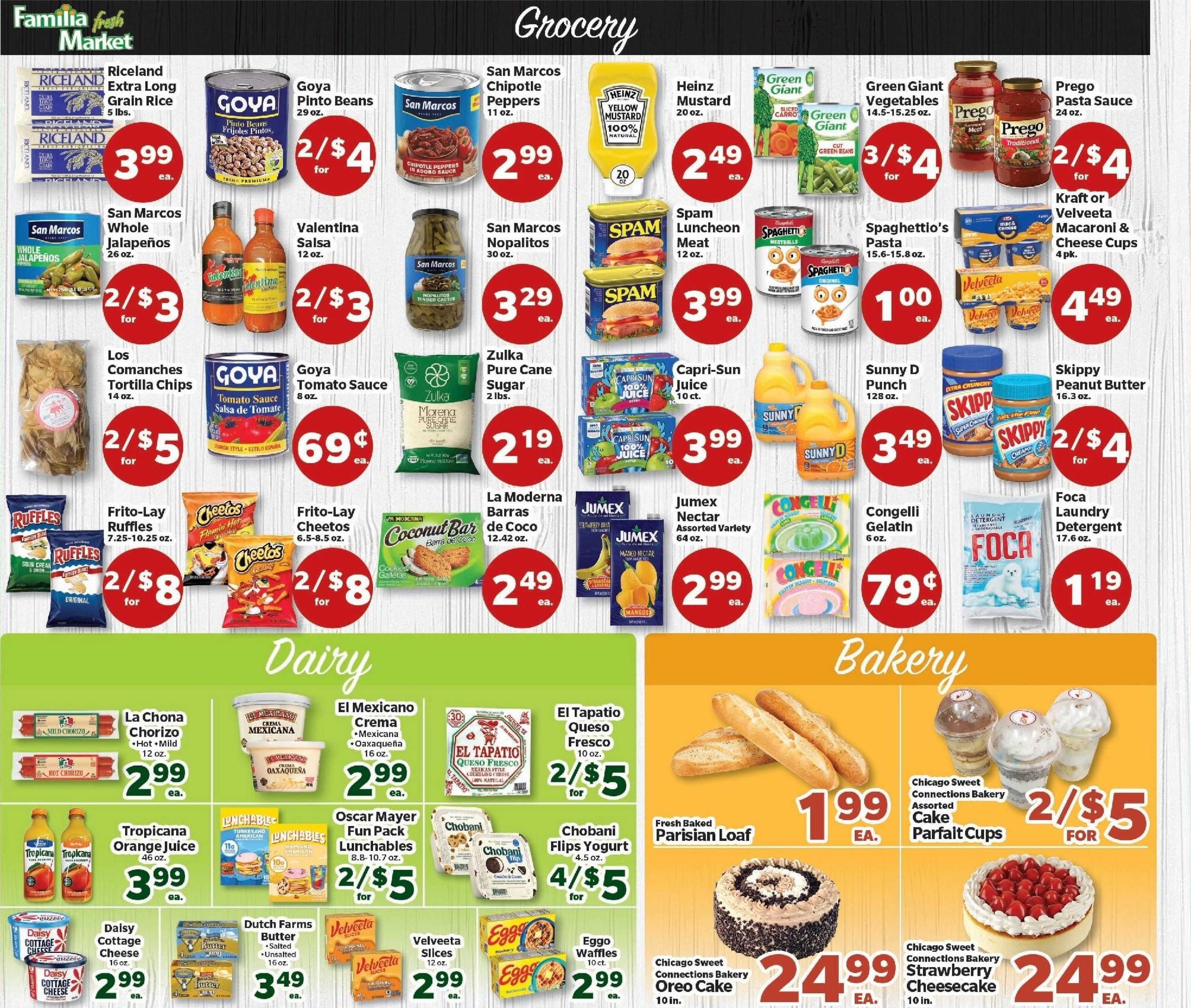 Familia Fresh Market (Hines–Bridgeview Area, IL) Weekly Ad August 19 - 25, 2026