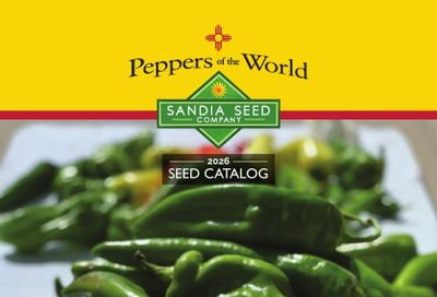 Sandia Seed Company Seed Catalog Weekly Ad January 1 - December 31, 2026