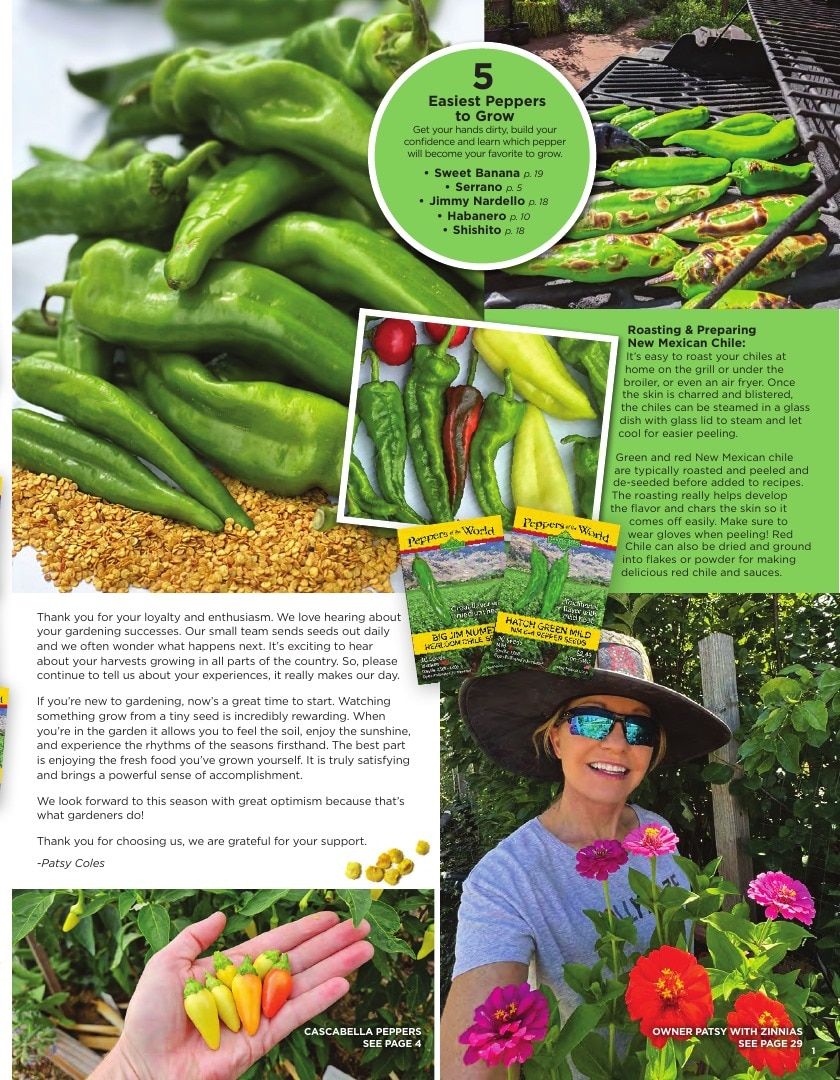 Sandia Seed Company Seed Catalog Weekly Ad January 1 - December 31, 2026
