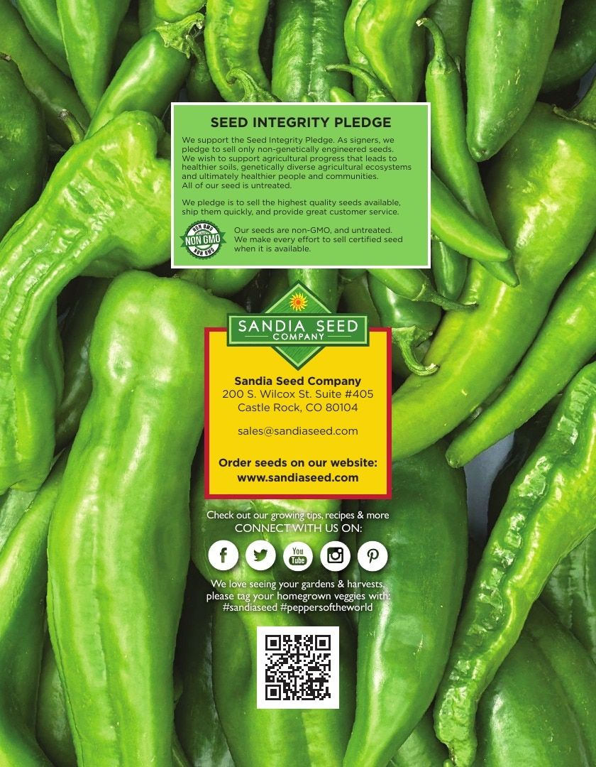 Sandia Seed Company Seed Catalog Weekly Ad January 1 - December 31, 2026
