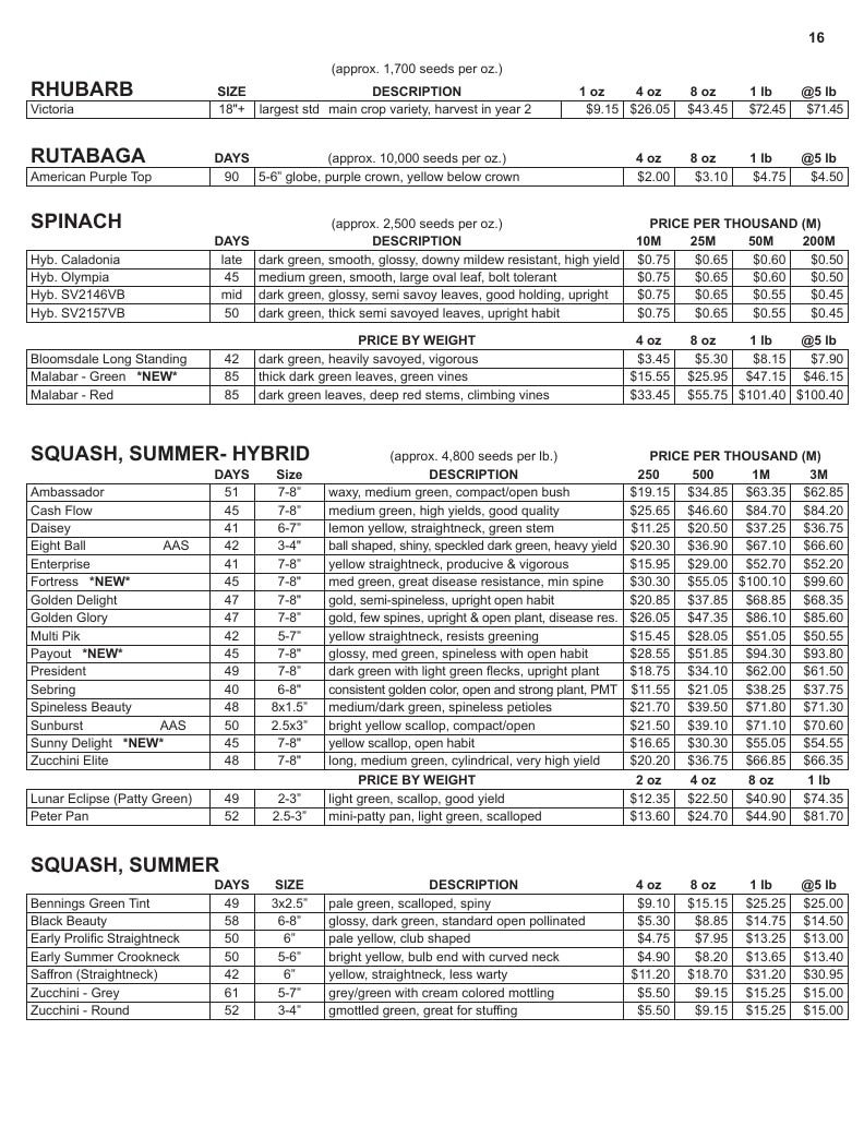 Jordan Seeds Seed Catalog Weekly Ad January 1 - December 31, 2026