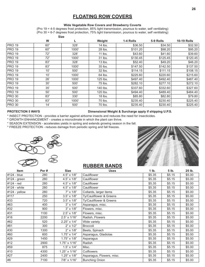 Jordan Seeds Seed Catalog Weekly Ad January 1 - December 31, 2026