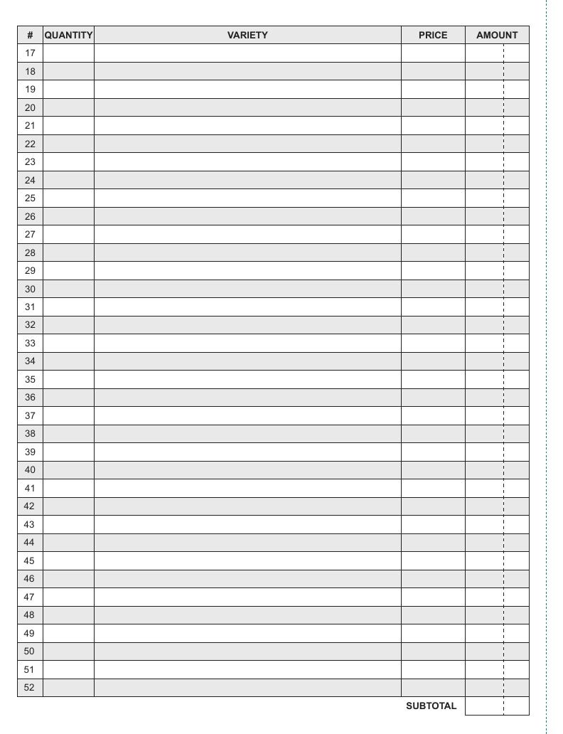 Jordan Seeds Seed Catalog Weekly Ad January 1 - December 31, 2026