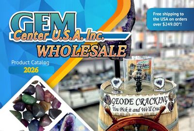 Gem Center USA Product Catalog Weekly Ad January 1 - December 31, 2026