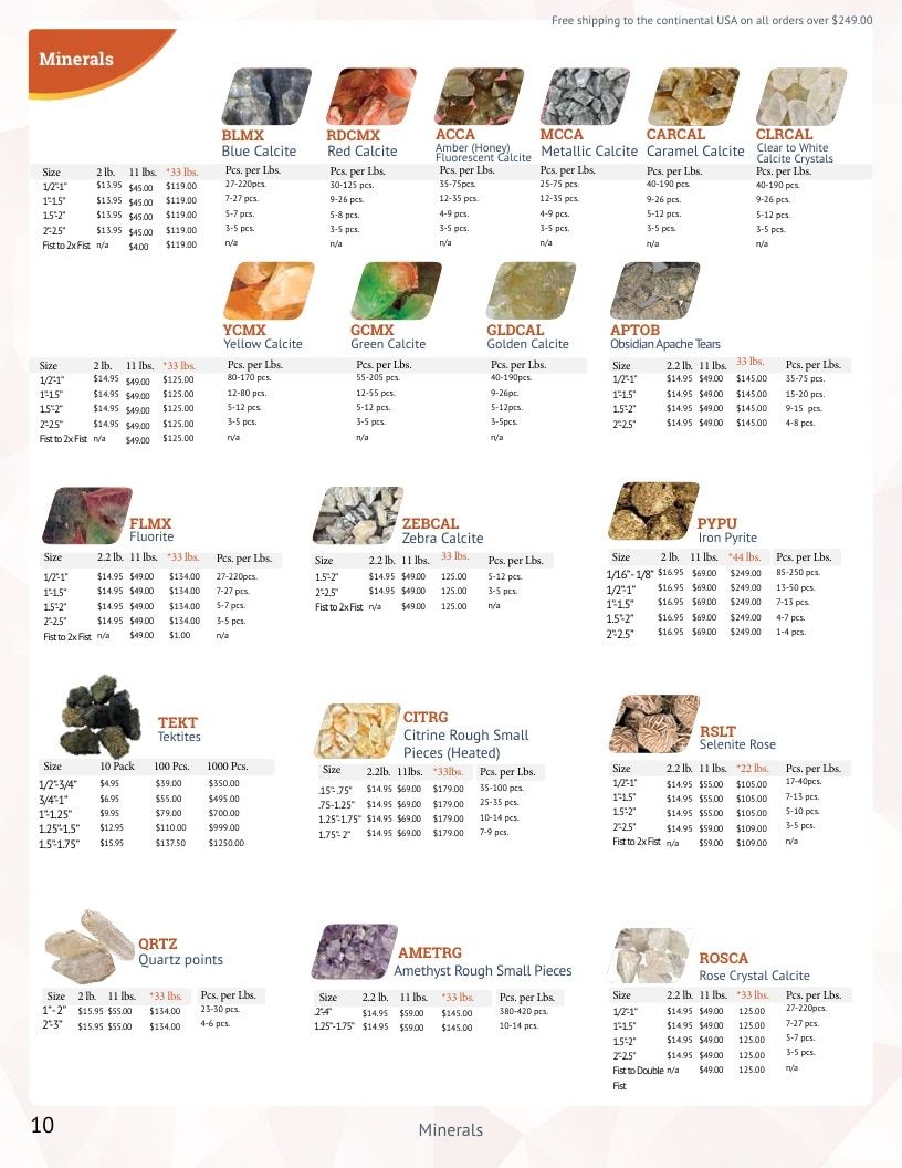 Gem Center USA Product Catalog Weekly Ad January 1 - December 31, 2026