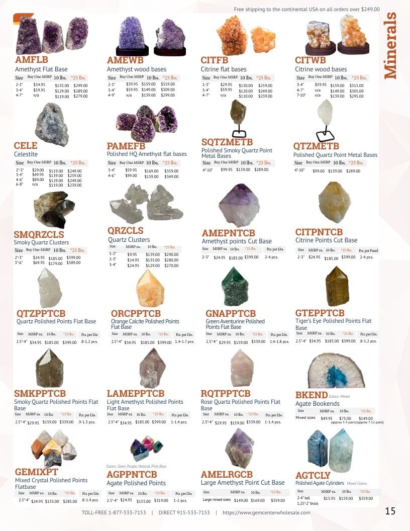 Gem Center USA Product Catalog Weekly Ad January 1 - December 31, 2026