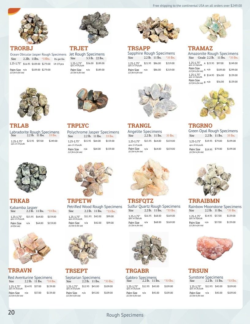 Gem Center USA Product Catalog Weekly Ad January 1 - December 31, 2026