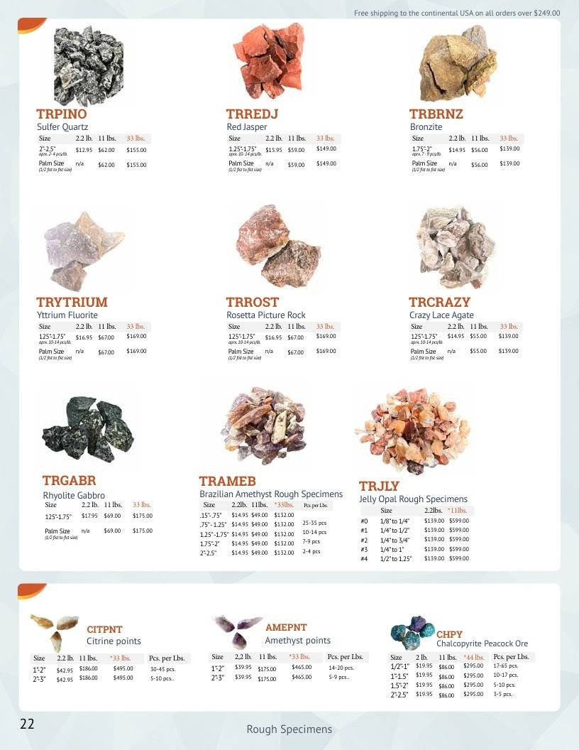 Gem Center USA Product Catalog Weekly Ad January 1 - December 31, 2026