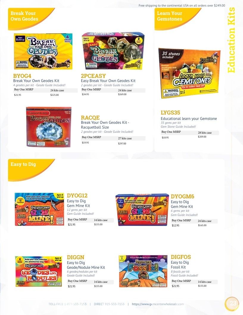 Gem Center USA Product Catalog Weekly Ad January 1 - December 31, 2026