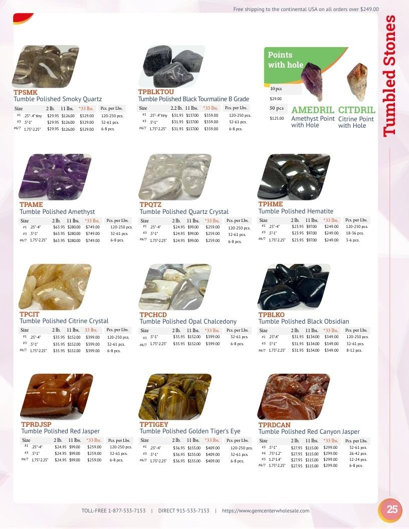 Gem Center USA Product Catalog Weekly Ad January 1 - December 31, 2026