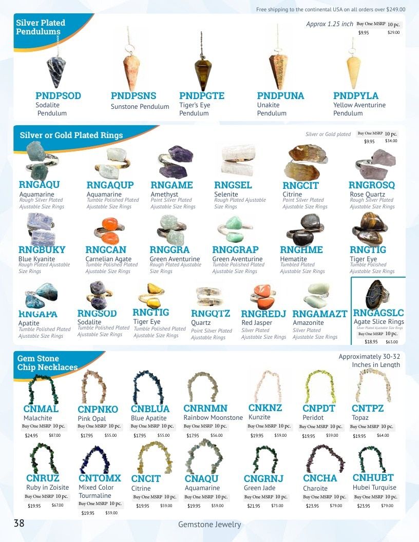 Gem Center USA Product Catalog Weekly Ad January 1 - December 31, 2026