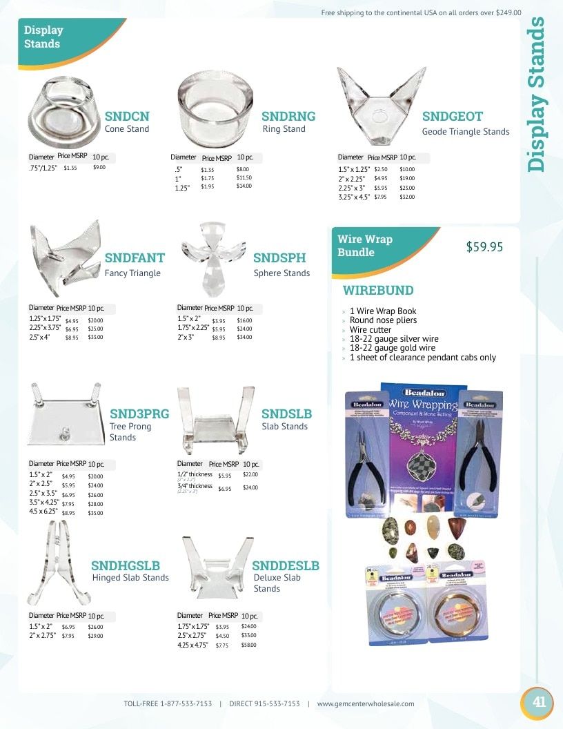 Gem Center USA Product Catalog Weekly Ad January 1 - December 31, 2026