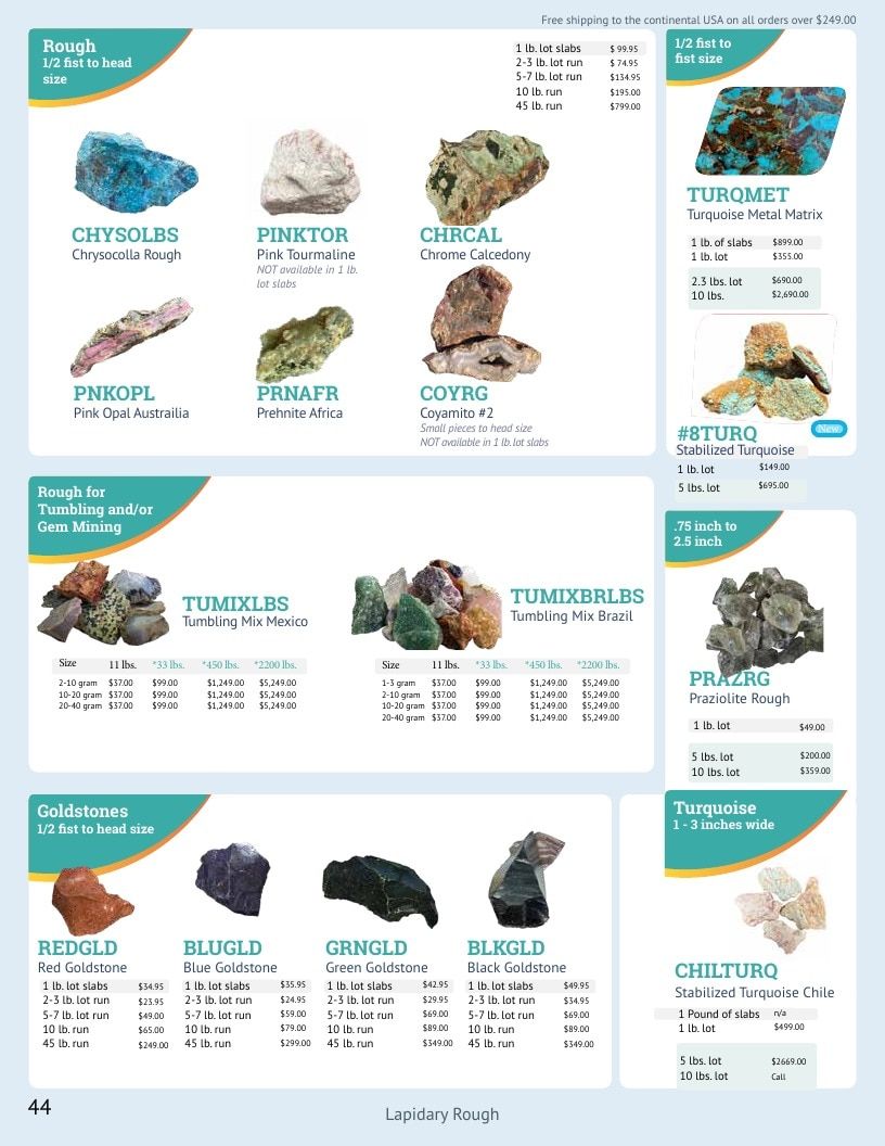 Gem Center USA Product Catalog Weekly Ad January 1 - December 31, 2026