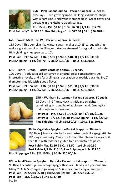 Burrell Seed Growers Seed Catalog Weekly Ad January 1 - December 31, 2026