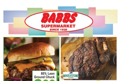 Babbs Supermarket Weekly Ad August 24 - 30, 2026