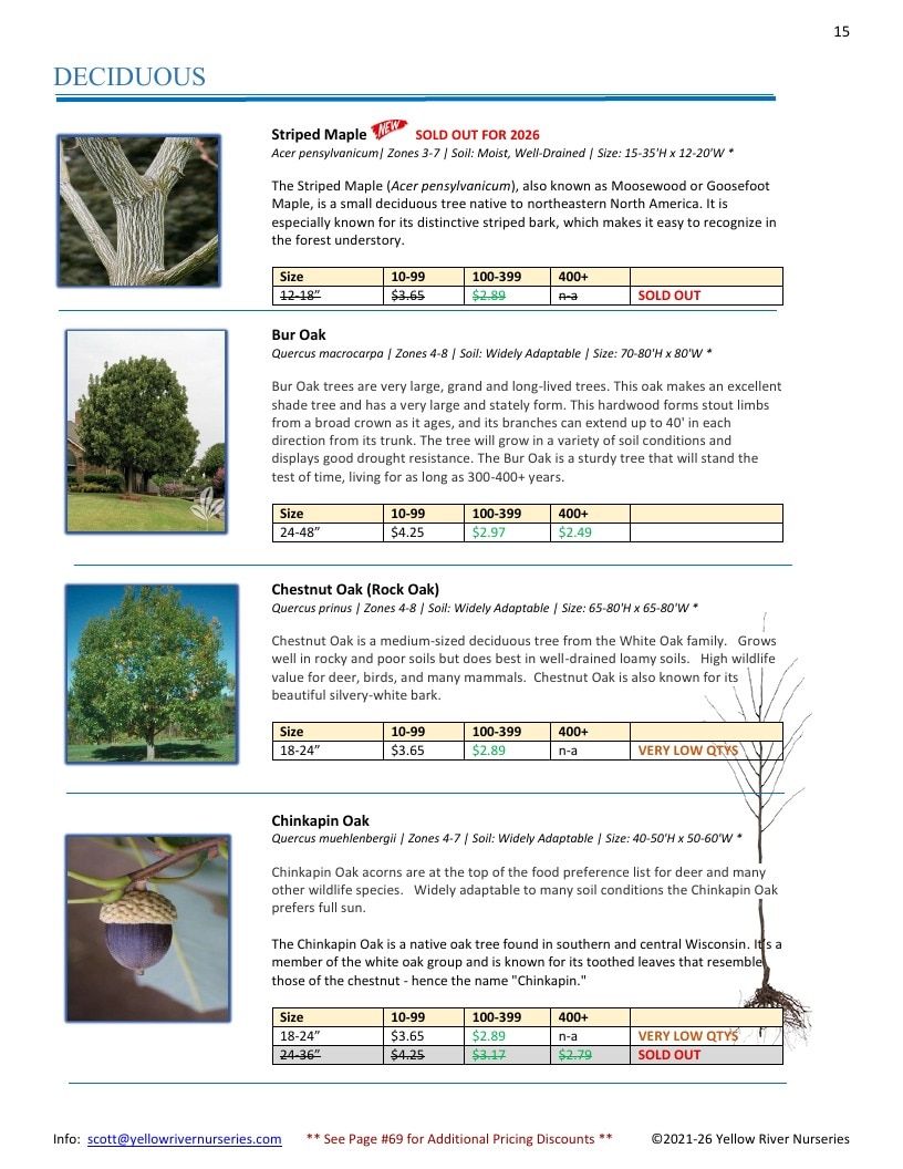 Yellow River Nurseries Garden Catalog Weekly Ad January 1 - December 31, 2026