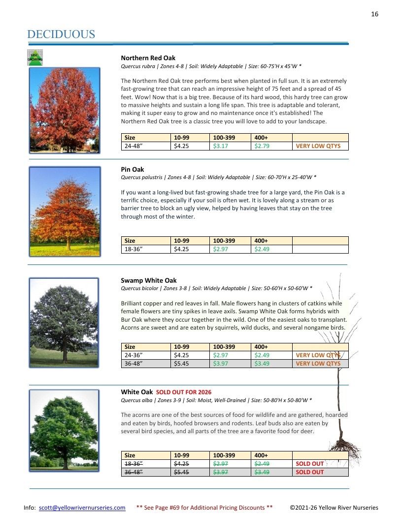 Yellow River Nurseries Garden Catalog Weekly Ad January 1 - December 31, 2026