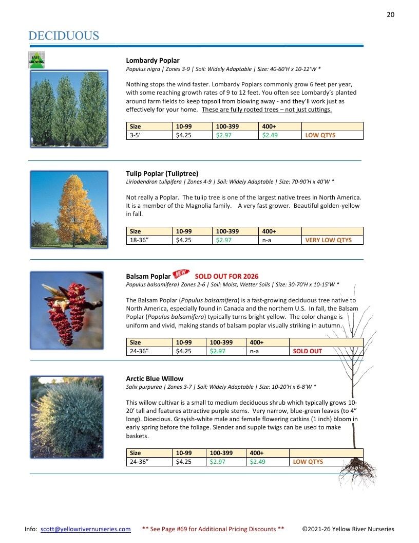 Yellow River Nurseries Garden Catalog Weekly Ad January 1 - December 31, 2026