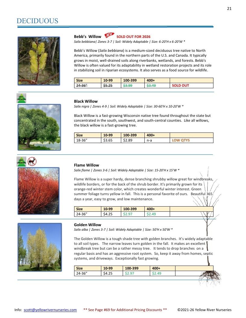 Yellow River Nurseries Garden Catalog Weekly Ad January 1 - December 31, 2026