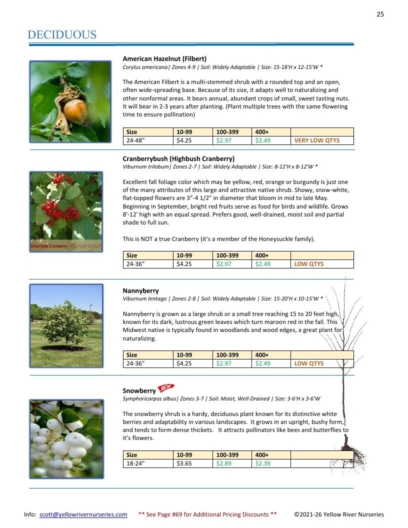 Yellow River Nurseries Garden Catalog Weekly Ad January 1 - December 31, 2026