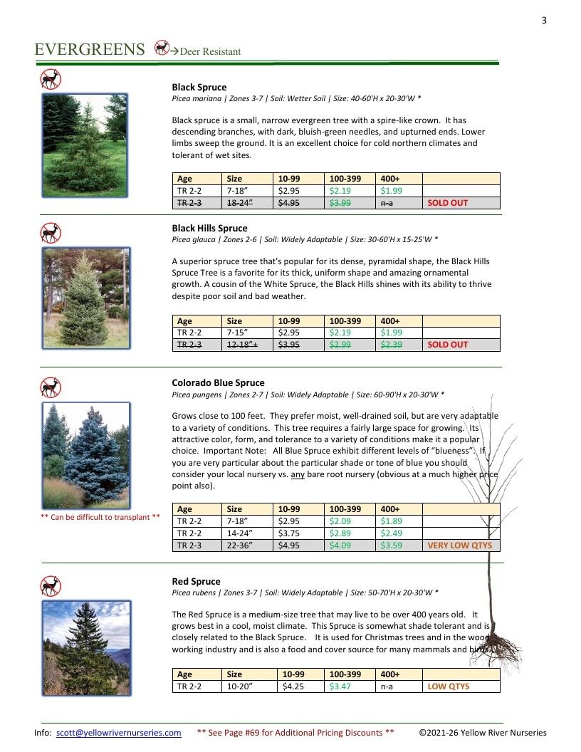 Yellow River Nurseries Garden Catalog Weekly Ad January 1 - December 31, 2026