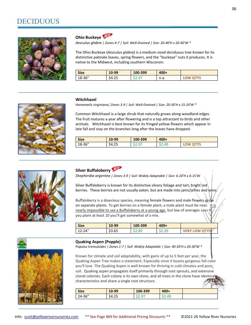 Yellow River Nurseries Garden Catalog Weekly Ad January 1 - December 31, 2026