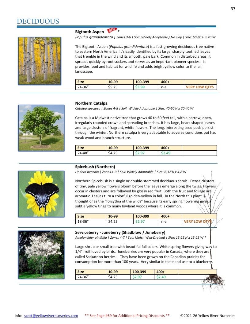 Yellow River Nurseries Garden Catalog Weekly Ad January 1 - December 31, 2026