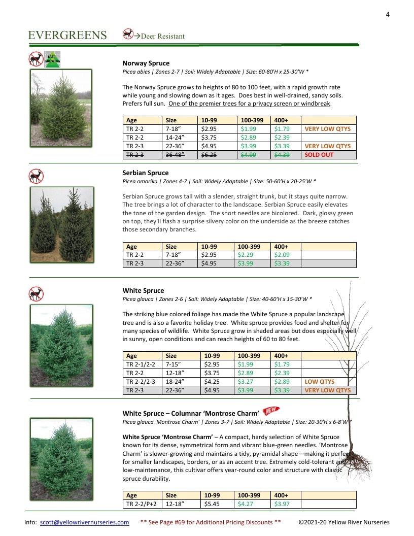 Yellow River Nurseries Garden Catalog Weekly Ad January 1 - December 31, 2026