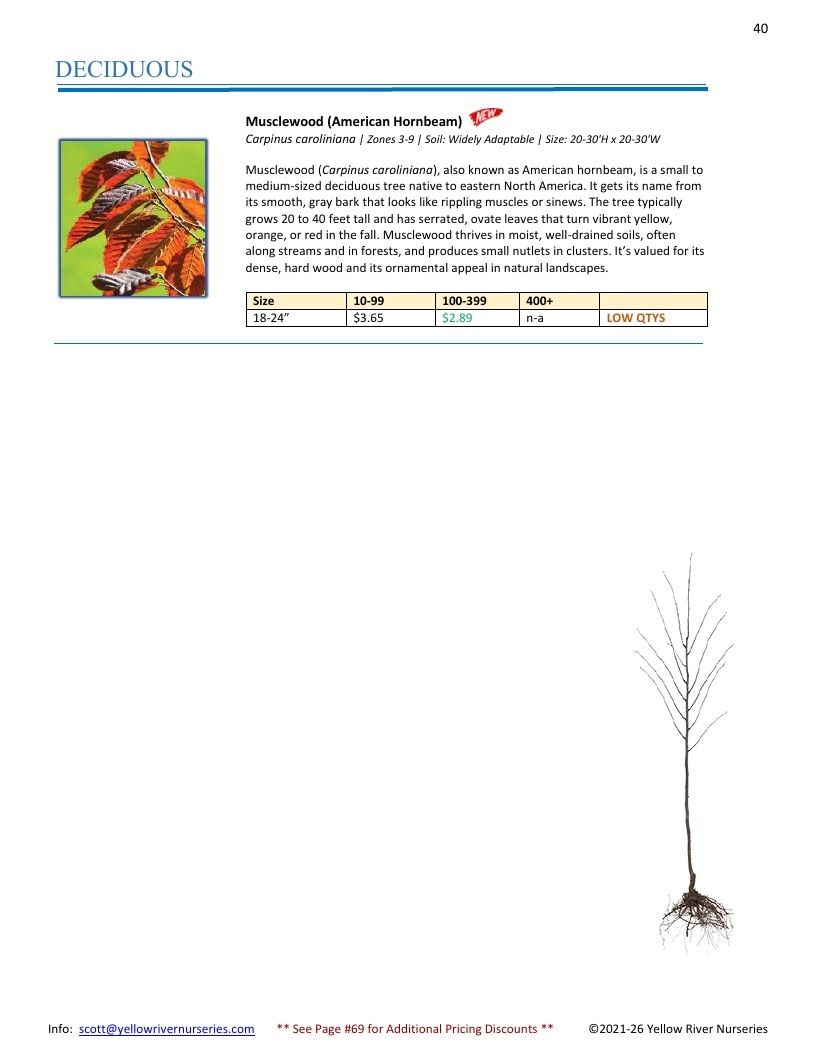 Yellow River Nurseries Garden Catalog Weekly Ad January 1 - December 31, 2026