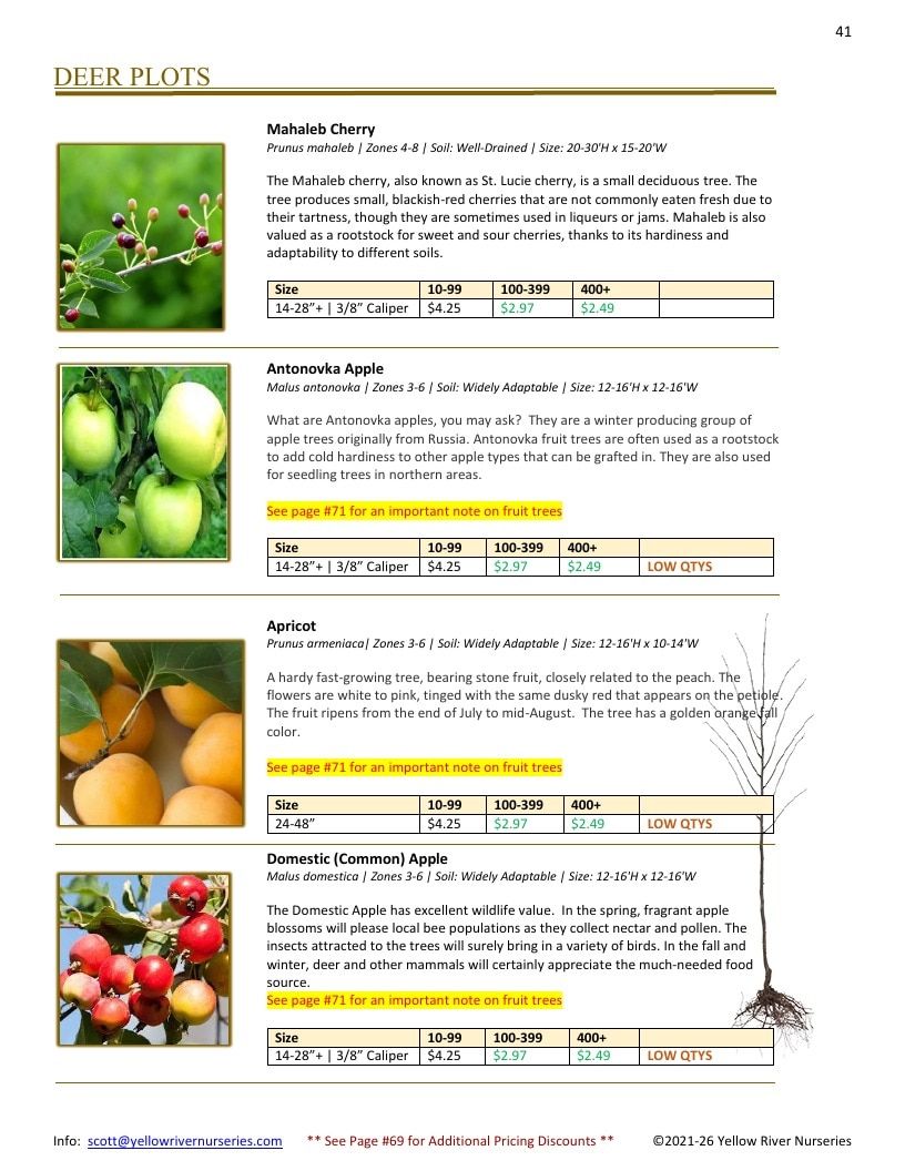 Yellow River Nurseries Garden Catalog Weekly Ad January 1 - December 31, 2026