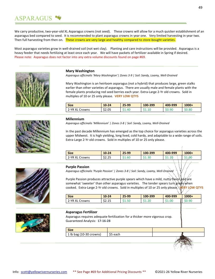Yellow River Nurseries Garden Catalog Weekly Ad January 1 - December 31, 2026
