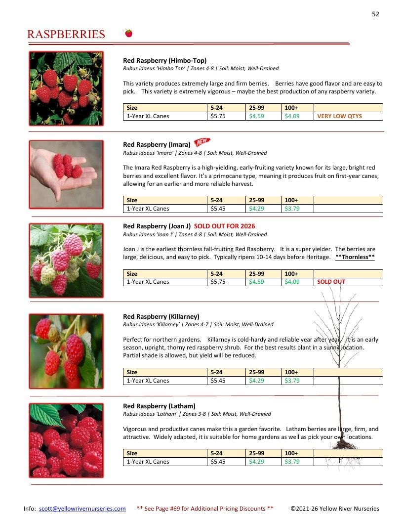 Yellow River Nurseries Garden Catalog Weekly Ad January 1 - December 31, 2026