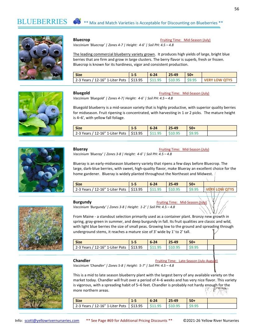 Yellow River Nurseries Garden Catalog Weekly Ad January 1 - December 31, 2026