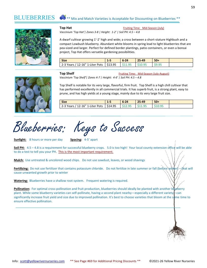 Yellow River Nurseries Garden Catalog Weekly Ad January 1 - December 31, 2026