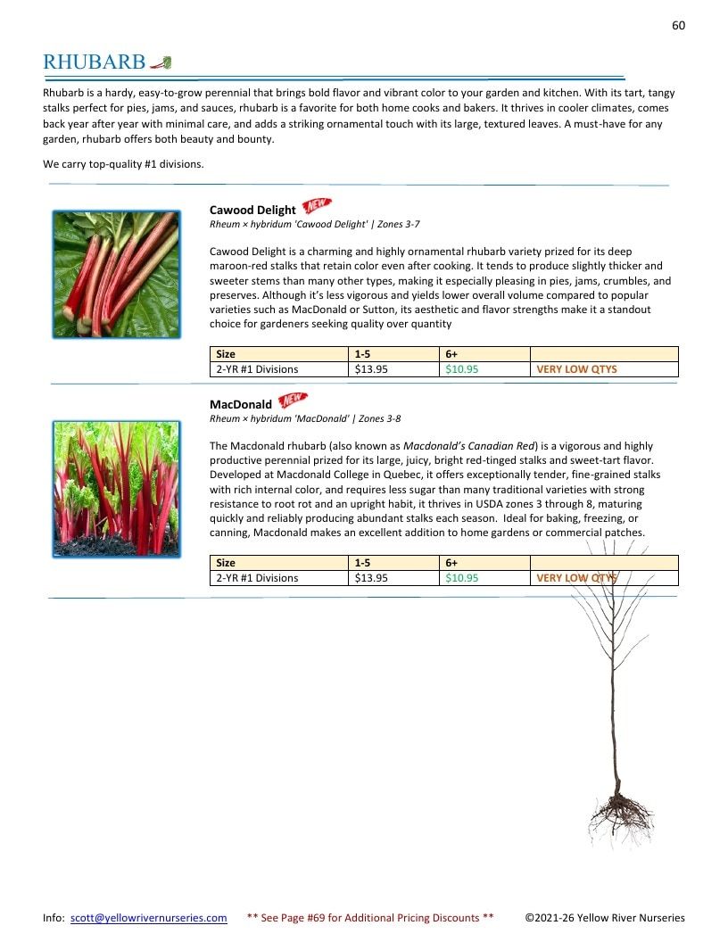 Yellow River Nurseries Garden Catalog Weekly Ad January 1 - December 31, 2026